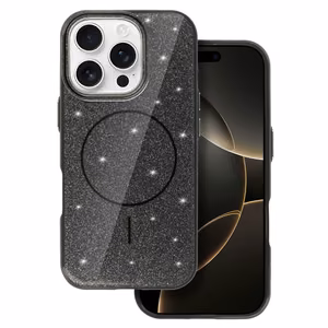 Чехол Magsafe Slim Shiny для Iphone 13 Pro чёрный