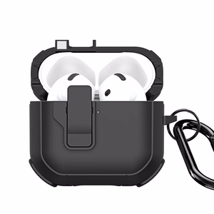 DUX DUCIS PECP - TPU+PC aizsargapvalks AirPods 4 melns