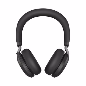 Jabra Evolve2 75 MS Stereo USB-A - wireless over-ear headphones, melns