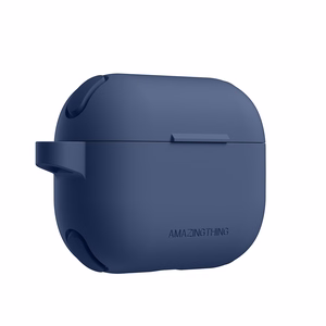 AmazingThing Omni viedtālruņa apvalks AirPods Pro 2 silikona apvalks - tumši zils