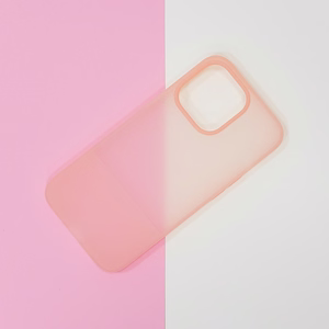 Kingxbar Plain Series viedtālruņa apvalks iPhone 13 Pro silikona apvalks violets