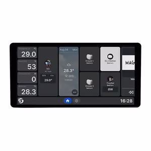 6.95" Shelly Wall Display X2i WiFi/BLU control panel (silver)