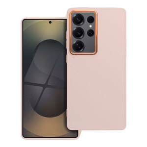 FRAME viedtālruņa apvalks SAMSUNG S25 Ultra, pūderrozā