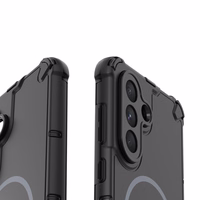 Defender 2in1 Mag maciņš for Samsung Galaxy S24 melns
