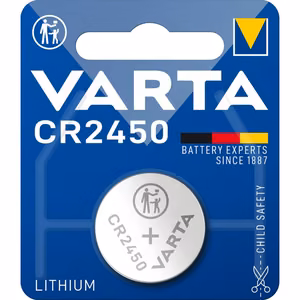 VARTA Lithium Battery CR2450 3V 1 pc