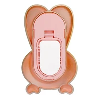 RABBIT viedtālruņa statīvs - uzlīmējamais - rozā