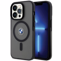BMW IML Signature magnētiskais viedtālruņa apvalks iPhone 15 Pro - melns