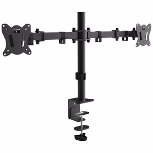 Montis Everest MT015 dubultais galda monitoru turētājs 13-27", 68.6 cm (27"), melns