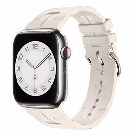 Beline siksniņa Apple Watch Silicone Ultra 38/40/41mm smilšu box