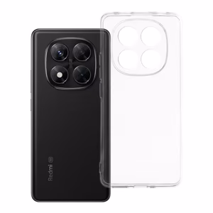 Viedtālruņa apvalks 2 mm XIAOMI Redmi Note 14 Pro 5G / 14 Pro Plus 5G (kameras aizsardzība) caurspīdīgs