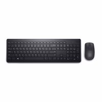 Dell KM3322W tastatūra ar peli RF bezvadu US International melna