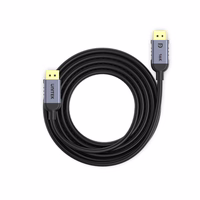 UNITEK C1628GY01-5M DisplayPort cable melns, pelēks