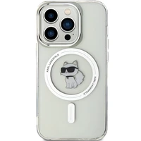 Karl Lagerfeld IML Choupette MagSafe apvalks iPhone 13 Pro Max - caurspīdīgs