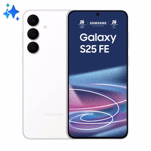 Samsung Galaxy S25 FE SM-S731B/DS viedtālrunis 17 cm (6.7"), Dual SIM, Android 16.0, 5G, USB Type-C, 8 GB + 512 GB, 4900 mAh balts