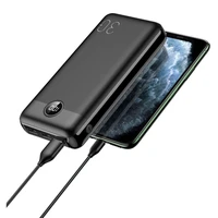 VEGER Portatīvais lādētājs 30000 mAh PD QC3.0 3A 20W L30 (W3008PD) melns