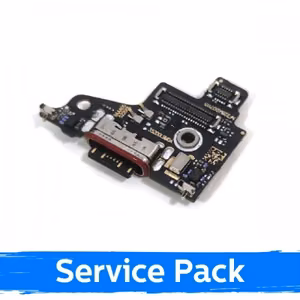 Uzlādes ports saderīgs ar Xiaomi 12 Lite ar elastīgo kabeli / Plata (Service Pack)