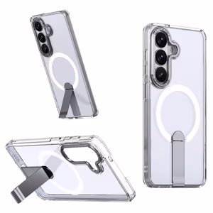 Hybrid Armor X macins Samsung Galaxy S26 ar stativu, saderigs ar MagSafe - caurspidigs