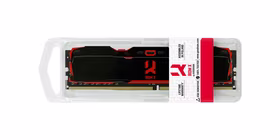 GOODRAM DDR4 8GB 3200 CL16 IRDM X melns