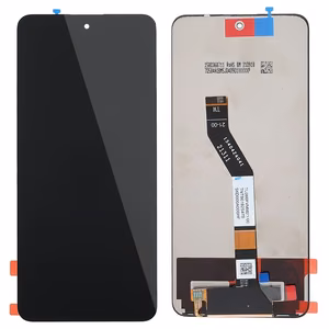 LCD screen Xiaomi Poco M4 Pro 5G/Redmi Note 11S 5G/Redmi Note 11T 5G ar touch screen Melns ORG
