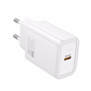 Lādētājs Hoco N62 30W GaN USB-C balts