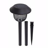 Forever Light Solar LED Lampa Steel Post SUNARI FLS-30 melns