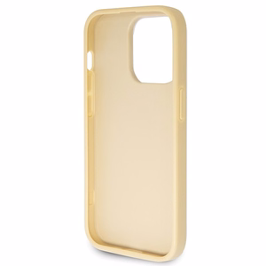Guess GUHCP14LHG4SGD viedtālruņa apvalks iPhone 14 Pro – zeltains Spīdīgs Script Big 4G
