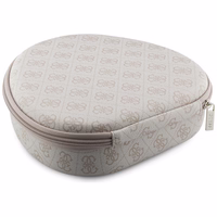 Guess 4G Triangle Logo Bluetooth ENC austiņas uz ausīm rozā