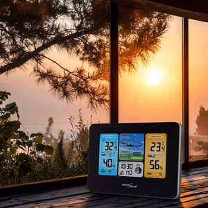 Bezvadu WiFi vadāma meteoroloģiskā stacija GB522