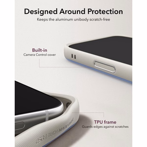 ESR Atelier vāciņš modelim iPhone 18 Pro / 17 Pro, ar statīvu, saderīgs ar MagSafe – pelēks