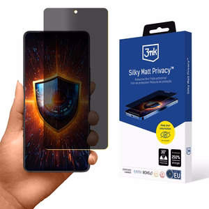 3mk Silky Matt Privacy – privātuma ekrāna aizsargs modelim Asus ROG Phone 9 / 9 Pro / 9 FE