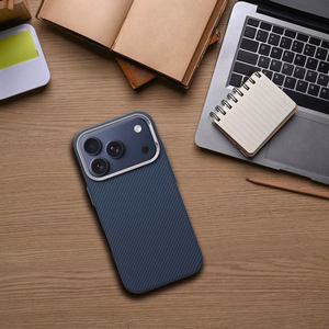 Ar MagSafe saderīgs K-Look maciņš iPhone 14 PRO, zils