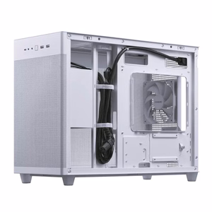 Asus Prime AP201 TG balts datora korpuss