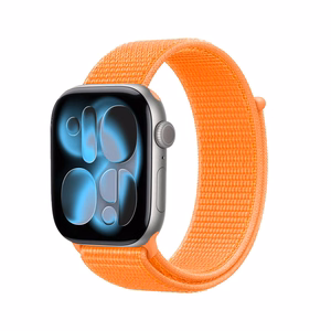 Crong Nylon Apple Watch sporta siksniņa, 38/40/41/42 mm, Tropical Orange