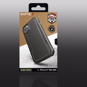 Raptic X-Doria Fort Case iPhone 14 Plus ar MagSafe bruņotu vāciņu - melnais