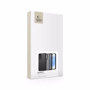 Чехол Tech-Protect MagMat для Samsung Galaxy S25 Edge - матовый чёрный