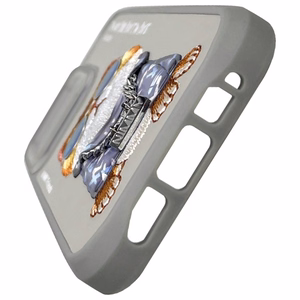 Nimmy Glasses Cool Cat Case for iPhone 15 Pro Max - Gray