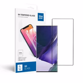 Aizsargstikls Blue Star - SAMSUNG Galaxy Note 20 Ultra pilna seja (pilna līme/mazs izmērs) - melns Aizsargstikls Blue Star