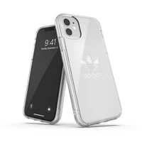 Adidas OR PC viedtālruņa apvalks Big Logo iPhone 11 - caurspīdīgs