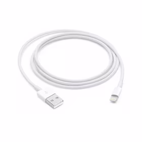 APPLE kabelis USB MD818ZM / A IPHONE LIGHTING 8-PIN 1M balts bez iepakojuma bez apmales