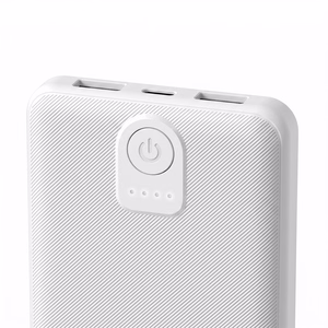 Wozinsky Wpower WPBBK-3 10000 mAh 10W ārējais akumulators, 2x USB-A 2A, balts
