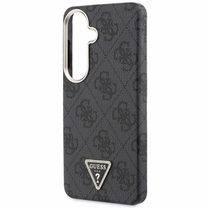Guess maciņš 4G Triangle Logo MagSafe priekš Samsung Galaxy S26 melns