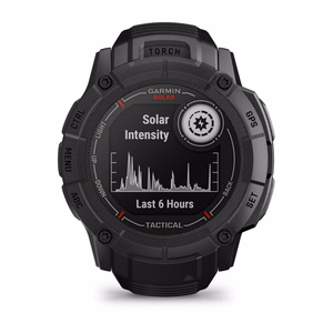 Garmin Instinct 2X Solar Tactical Edition – GPS viedpulkstenis, MIP, 50 mm, melns