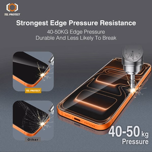 Rūdīts stikls Tel Protect 10X HD DLC Diamond Coating priekš Iphone 16