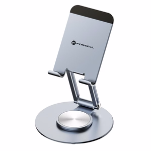 Forcell F-GRIP Fold Stand 3 360 galda turētājs - pelēks