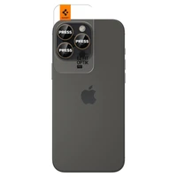 Spigen Optik Pro GLAS.TR „EZ FIT“ kameras aizsargs 2-PACK iPhone 16 Pro / Pro Max - brūna