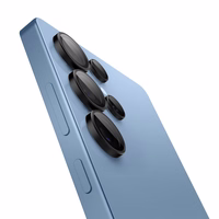 Spigen Optik Pro GLAS.TR EZ FIT 2-gab. Kameras vāks Samsung Galaxy S25 Ultra - melns