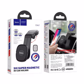 Universal car phone holder Hoco CA61 Kaile dashboard mounting,magnetic melns,