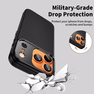 Tech-Protect Kevlar Aramid MagSafe Чехол для iPhone 17 Pro Max - чёрный