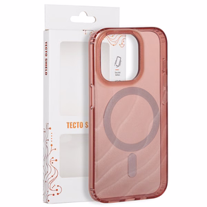 „Tecto Shield Desert Mag“ vāciņš modelim iPhone 15 Pro 6,1", terakotas krāsā