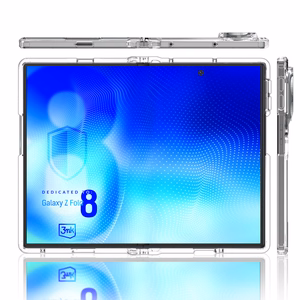 3mk Armor Case maciņš Samsung Galaxy Z Fold 8 Wide, caurspīdīgs